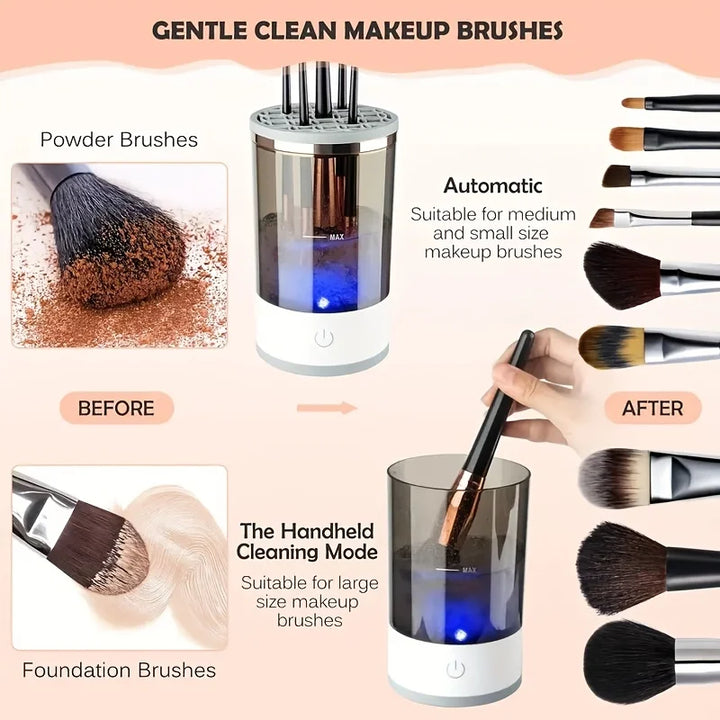 Automatic Electric Makeup Brush Cleaner USB Plug Portable Eyeshadow Brush Holder Holder Tools and Dryer Beauty Makeup Tools