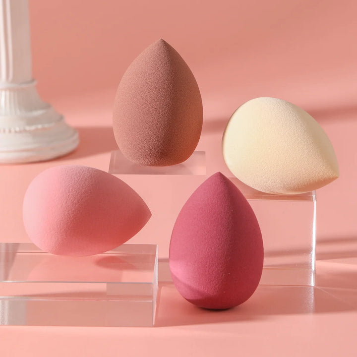 4 Pcs Beauty Egg Makeup Sponge Blenders Beauty Sponges Foundation Applicator